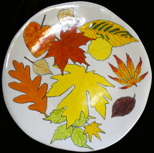 Autumn Leaves
                Platter 50211