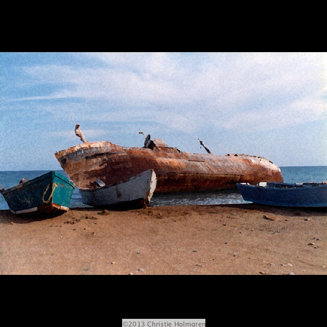 Shipwreck<br/>Baja, Mexico