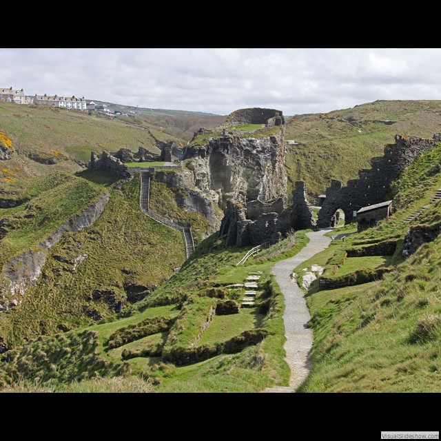 Tintagel<br/>Castle<br/>Ruins 2